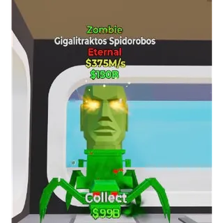 Fortnite Steal The Brainrot Zombie Gigalitraktos Spidorobos