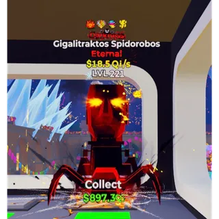 Darkness Gigalitraktos Spidorobos 4 traits - Fortnite Steal The Brainrot