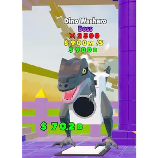 Dino Washaro Boss Fortnite Fight The Brainrot