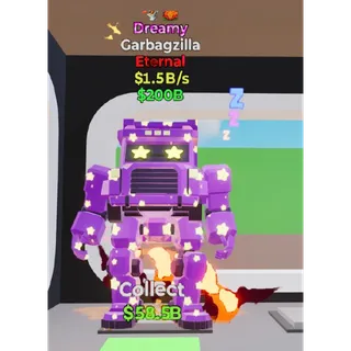 Fortnite Steal The Brainrot Dreamy Garbagzilla 2 traits 1.5B/s