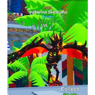 Fortnite Go Up For Brainrots Lava Vulturino Skeletono 