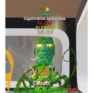 Jungle Gigalitraktos Spidorobos 2 traits - Fortnite Steal The Brainrot