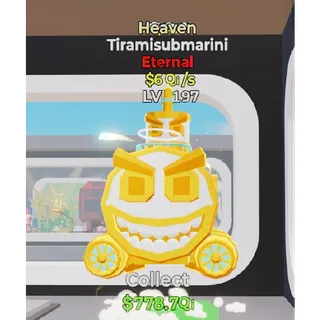 Heaven Tiramisubmarini Fortnite Steal The Brainrot