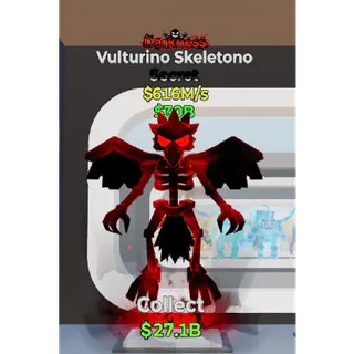 Fortnite Steal the Brainrot Darkness Vulturino Skeletono