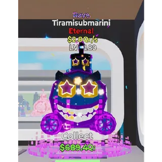 Rave Tiramisubmarini Fortnite Steal the Brainrot