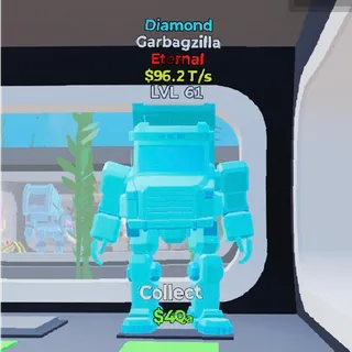 Fortnite Steal The Brainrot Diamond Garbagzilla
