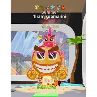Summer Tiramisubmarini 6 traits Fortnite Steal The Brainrot