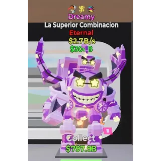Fortnite Steal The Brainrot Dreamy La Superior Combinacion 2.7B/s 3 traits