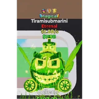 Fortnite Steal The Brainrot Magical Tiramisubmarini 3 traits 1.8B/s