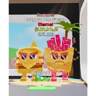Summer burguro dan fryuro - Fortnite Steal the Brainrot