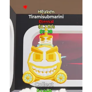 Fortnite Steal The Brainrot Heaven Tiramisubmarini