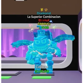 Fortnite Steal The Brainrot Diamond La Superior Combinacion 900M/s 2 traits