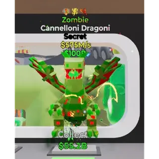 Fortnite Steal The Brainrot Zombie Cannelloni Dragoni 