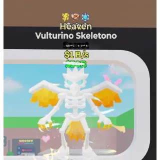 Fortnite Steal The Brainrot Heaven Vulturino Skeletono 3 traits 1B/s