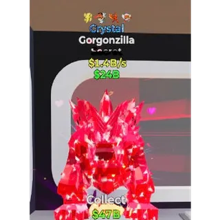 Fortnite Steal The Brainrot Crystal Gorgonzilla 1.4B/s 4 traits