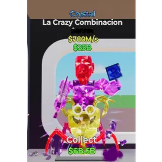 Fortnite Steal The Brainrot Crystal La Crazy Combinacion