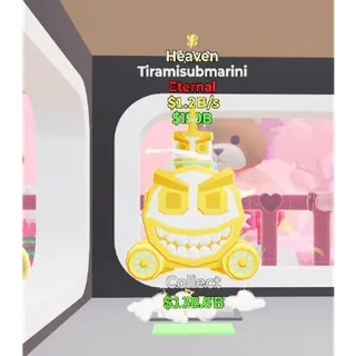 Fortnite Steal The Brainrot Heaven Tiramisubmarini 1.2B/s 1 trait