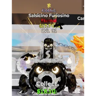 Fortnite Steal The Brainrot Gothic Salsicino Furiosino 1 trait