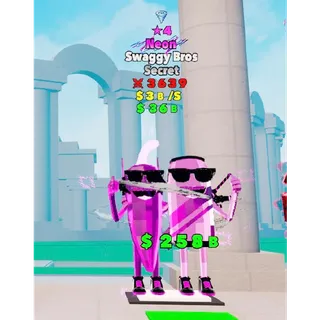Fortnite Fight The Brainrot Swaggy Bros Neon 1 Trait 4*