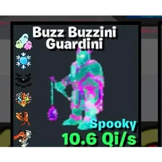 Buzz Buzzini Guardini Halloween 6 Traits  Fortnite steal the brainrot