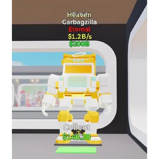 Fortnite Steal The Brainrot Heaven Garbagzilla