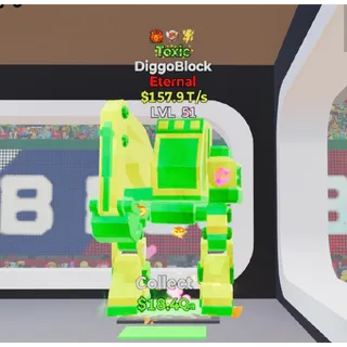 Fortnite Steal The Brainrot Toxic DiggoBlock 3 traits