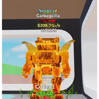 Fortnite Steal The Brainrot Magical Garbagzilla