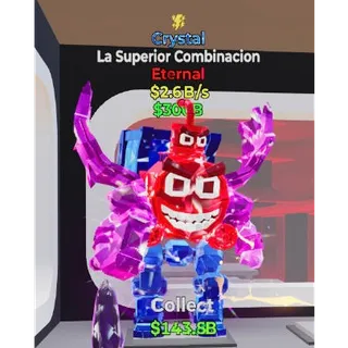 Fortnite Steal The Brainrot Crystal La superior Combinacion 2.6B/s 1 trait