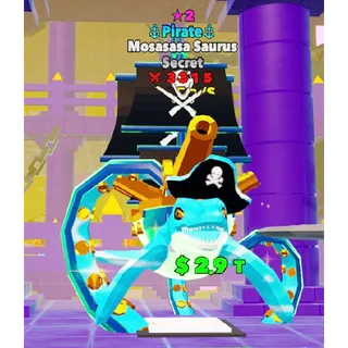 Pirate Mosasasa Saurus 2 STAR Fortnite Fight The Brainrot