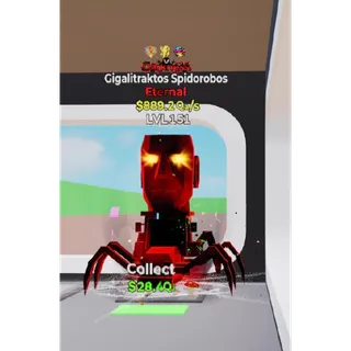 Darkness Gigalitraktos Spidorobos 3 traits Fortnite Steal The Brainrot