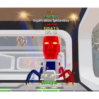 Fortnite Steal The Brainrot Football Gigalitraktos Spidorobos 2 traits