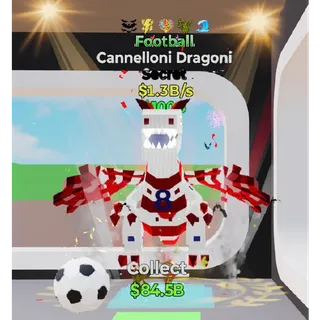 Fortnite Steal The Brainrot Football Cannelloni Dragoni 5 traits 1.3B/s