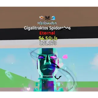 Spooky Gigalitraktos Spidorobos 3 traits - Fortnite steal the brainrot