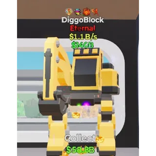 Fortnite Steal The Brainrot Diggoblock 1.1B/s with 4 traits