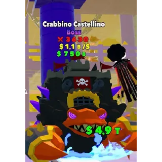 Crabbino Castellino Boss Fortnite Fight The Brainrot
