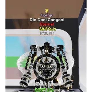 Fortnite Steal The Brainrot Gothic Din Doni Gongoni 1 trait