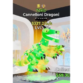 Cannelloni Dragoni Toxic 2 traits - Fortnite Steal The Brainrot