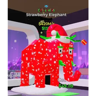 Fortnite Steal The Brainrot Christmas Strawberry Elephant 1 trait 420M/s
