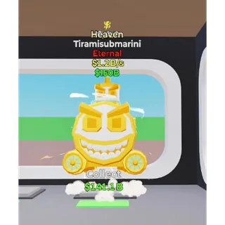 Fortnite Steal The Brainrot Heaven Tiramisubmarini 1.2B/s 1 trait