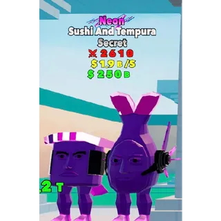 Neon Sushi And Tempura Fortnite Fight The Brainrot