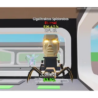 Fortnite Steal The Brainrot Default Gigalitraktos Spidorobos
