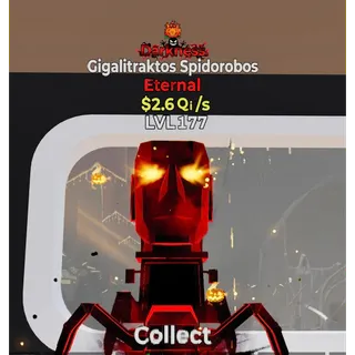 Darkness Gigalitraktos spidorobos 1 trait Fortnite Steal The Brainrot