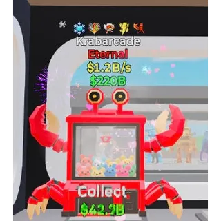 Fortnite Steal The Brainrot Default Krabarcade 5 traits 1.2B/s