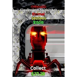Fortnite Steal The Brainrot Darkness Gigalitraktos Spidorobos 825m/s