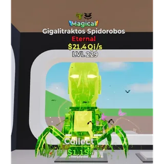 Magical Gigalitraktos Spidorobos 2 traits Fortnite steal the brainrot