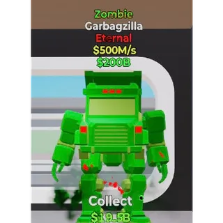 Fortnite Steal the Brainrot Zombie Garbagzilla 