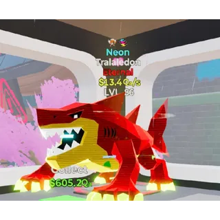 Fortnite Steal The Brainrot Neon Tralaledon 2 traits