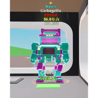 Neon Garbagzilla 1 trait Fortnite Steal The Brainrot