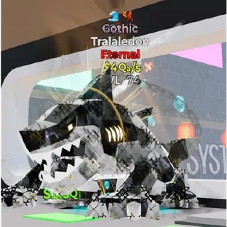 Fortnite Steal The Brainrot Gothic Tralaledon 2 traits