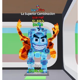 Fortnite Steal The Brainrot Ice & Fire La Superior Combinacion 1 traits 1.8B/s
